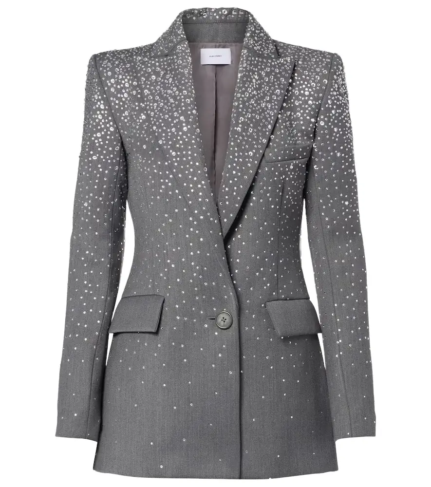 Alex Perry Crystal-embellished blazer