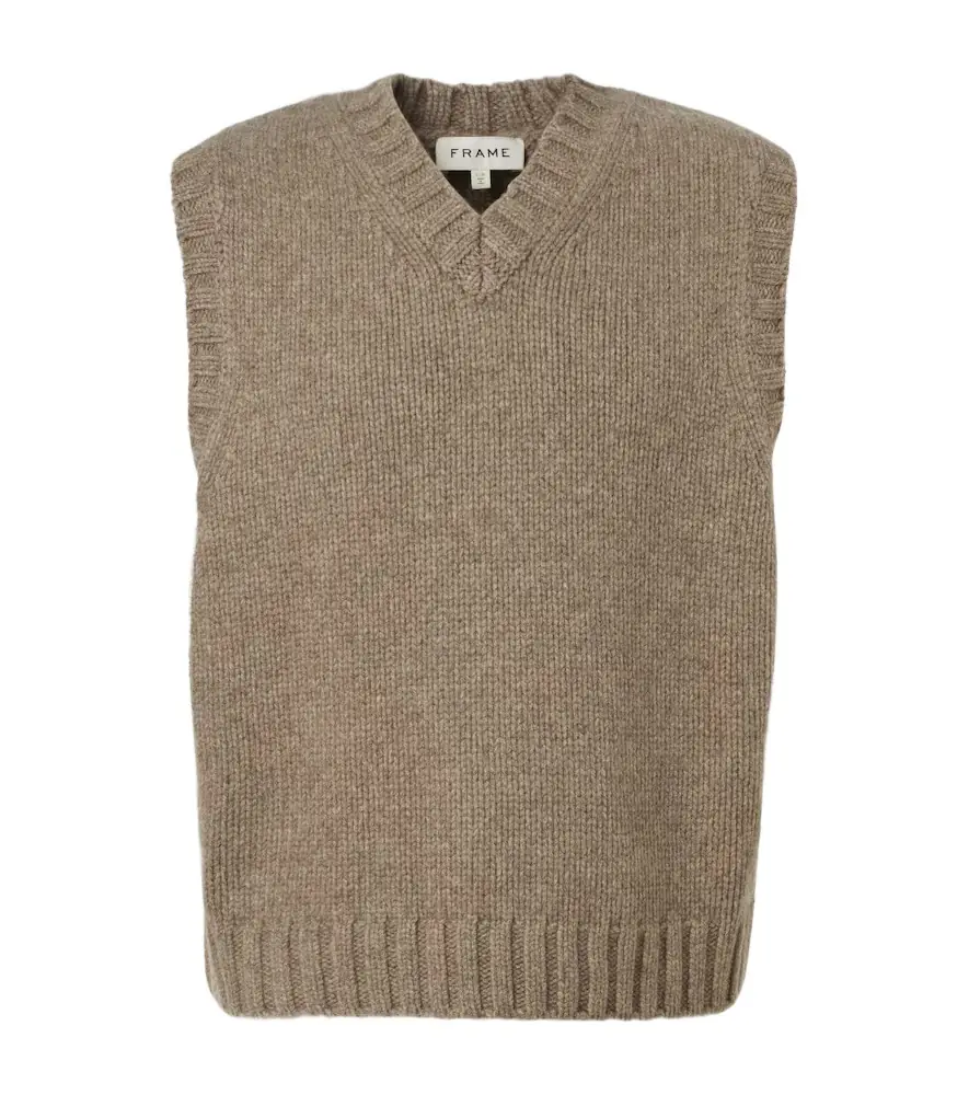 Frame Yak and wool sweater vest