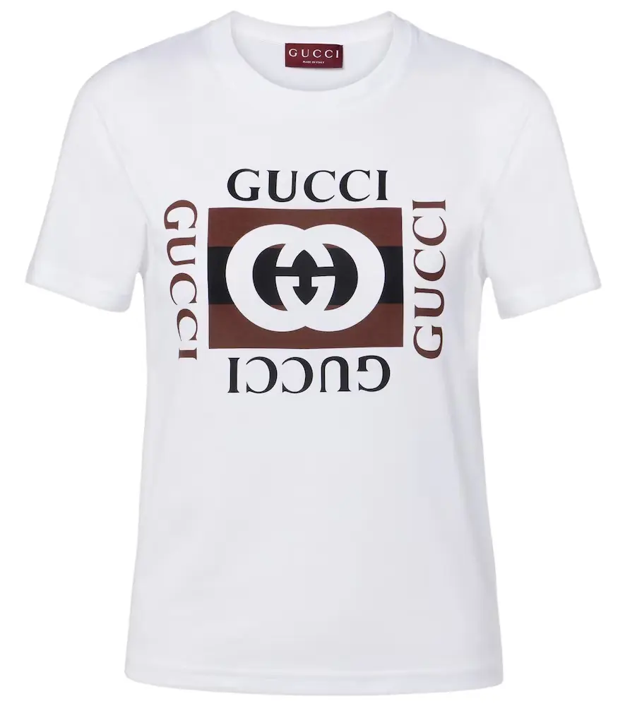 Gucci Interlocking G printed cotton T-shirt