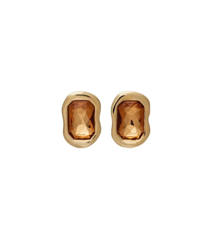 Givenchy Sculptural Crystal embellished earrings