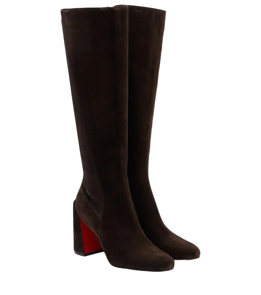 Christian Louboutin Jane suede knee-high boots