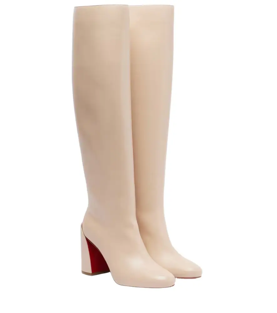 Christian Louboutin Leather knee-high boots