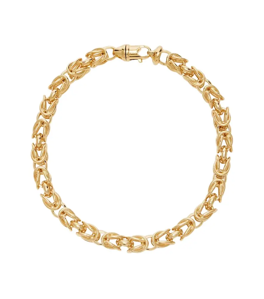 Toteme Byzantine 24kt gold-plated choker