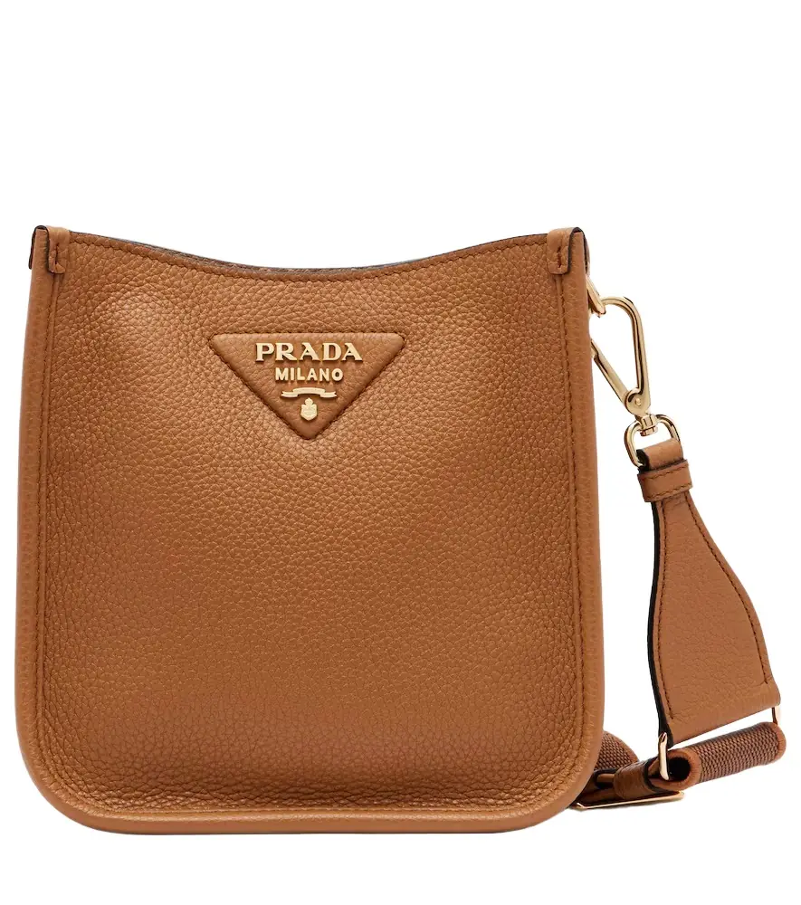 Prada Mini leather shoulder bag