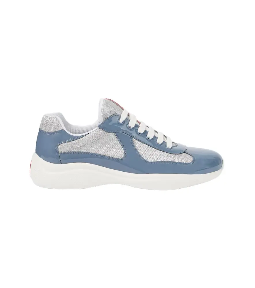 Prada America's Cup patent leather sneakers