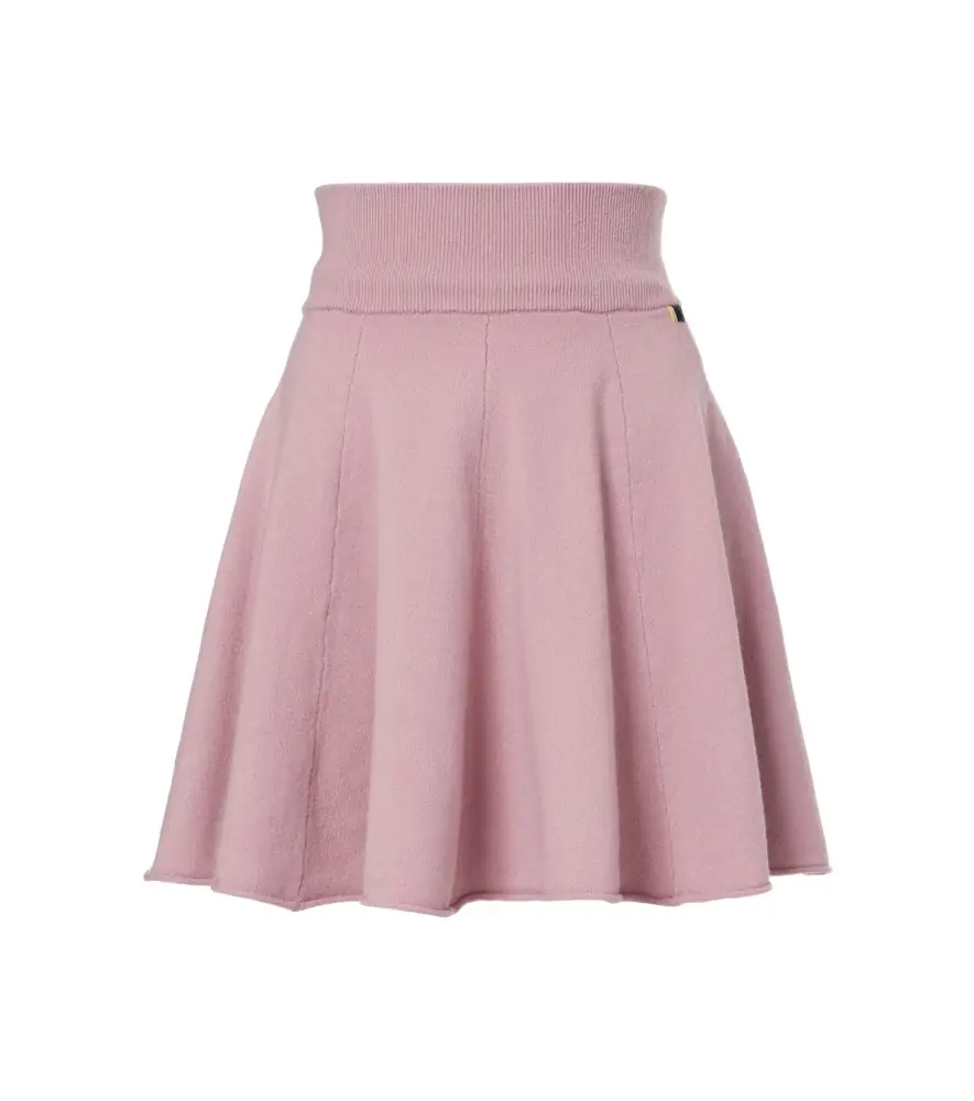 Extreme Cashmere N°379 Girl cashmere-blend miniskirt