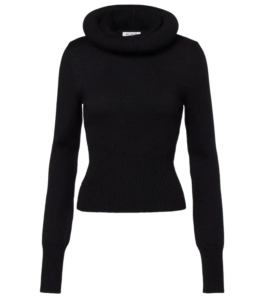 Alaia Alaïa Virgin wool turtleneck sweater
