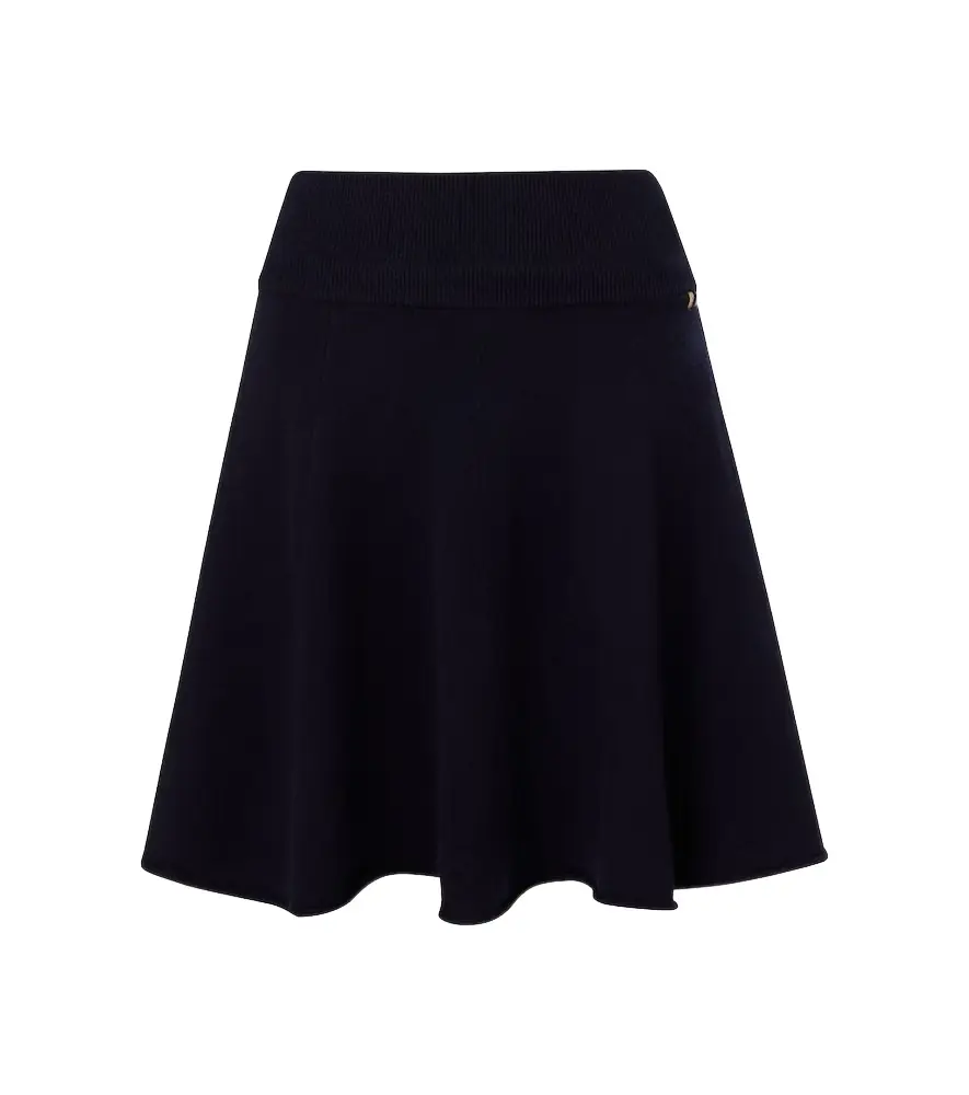 Extreme Cashmere Girl cashmere-blend miniskirt
