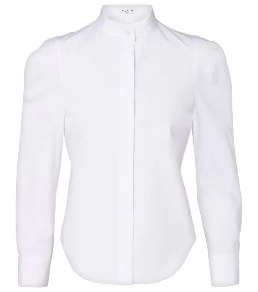 Alaia Alaïa Cotton poplin shirt