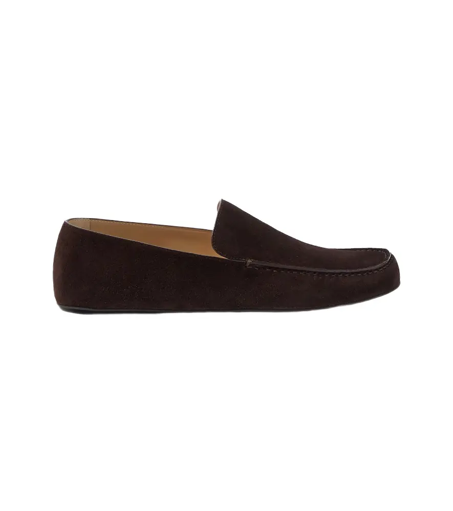 The Row Suede loafers