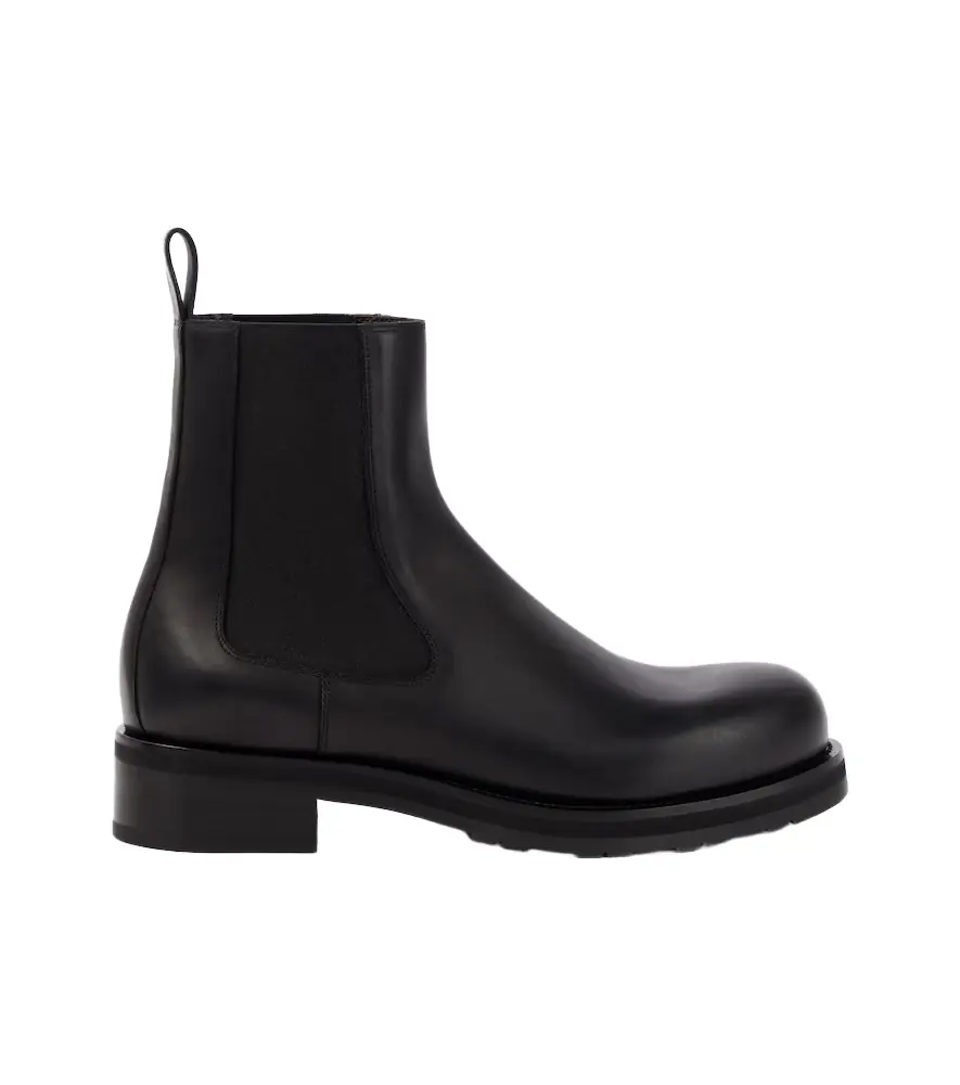 The Row Leather Chelsea boots