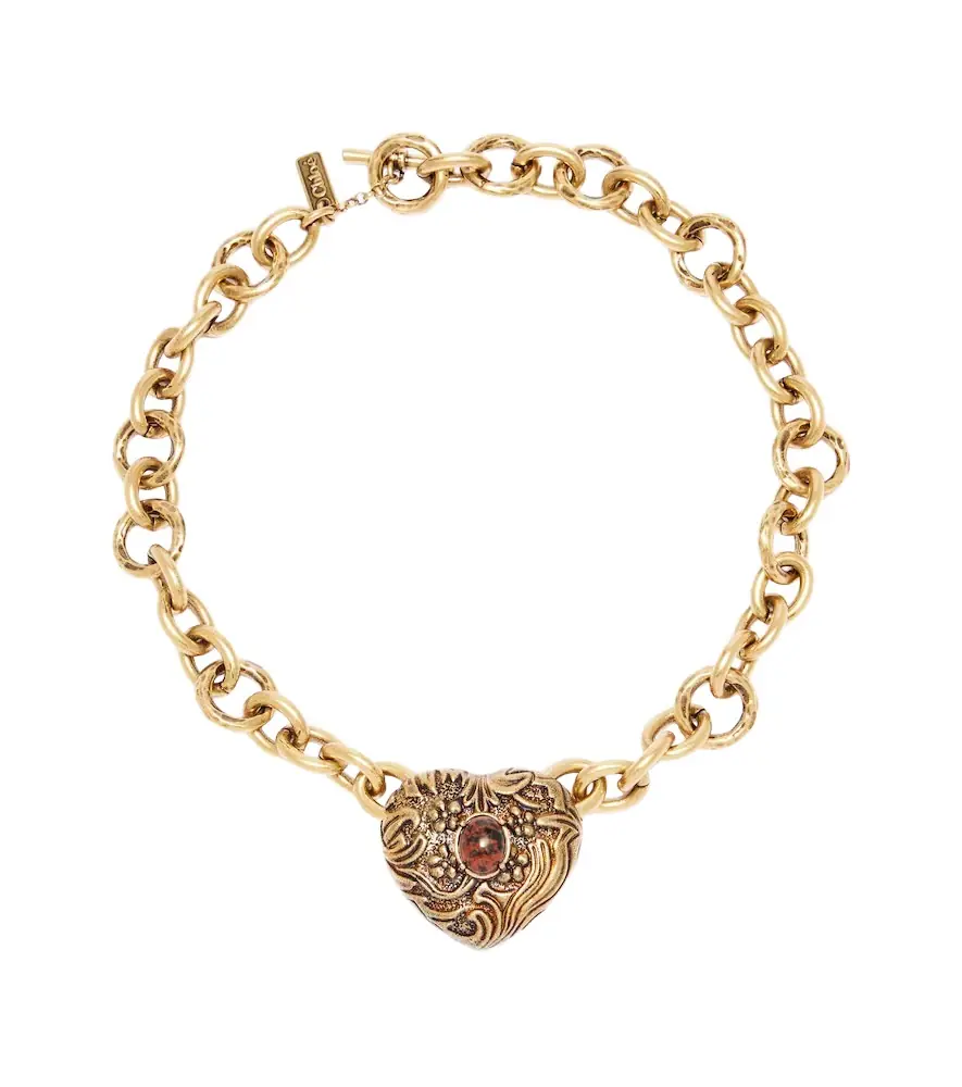Chloe Chloé Château Treasures chain necklace