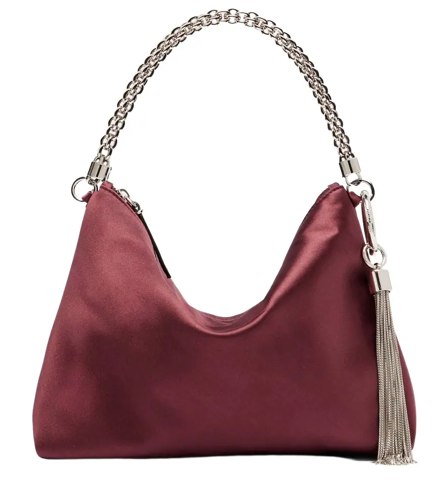 Jimmy Choo Callie Small satin clutch