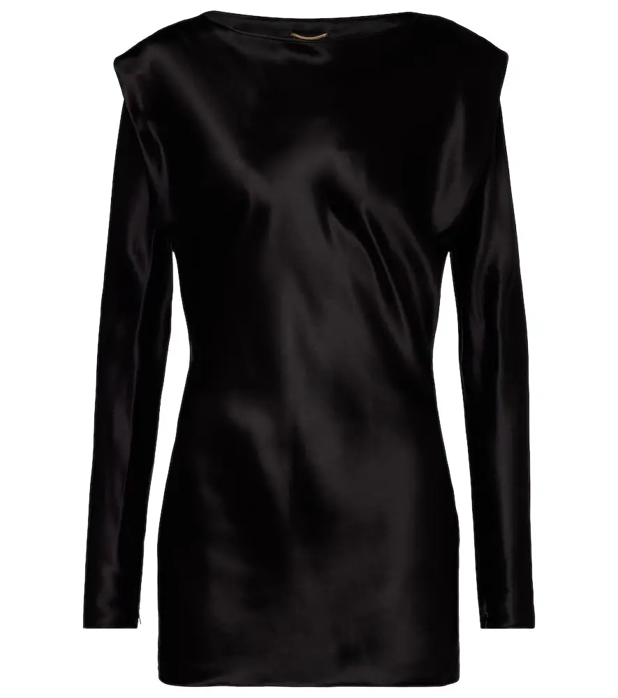 Saint Laurent Silk satin top