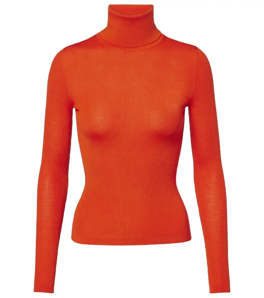 Saint Laurent Wool, cashmere, and silk sweater
