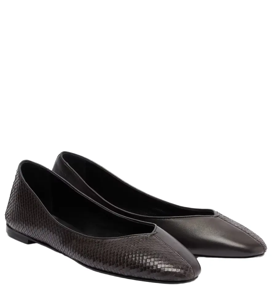 Jacquemus Ballerines leather ballet flats