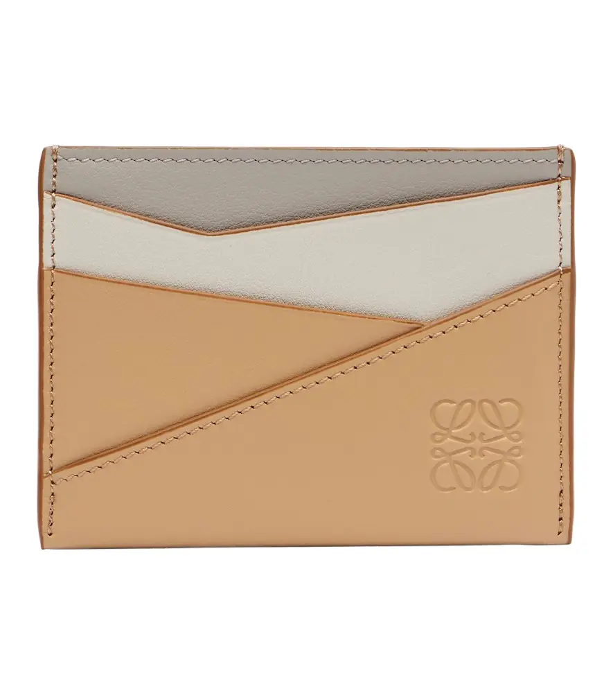 Loewe Puzzle leather cardholder