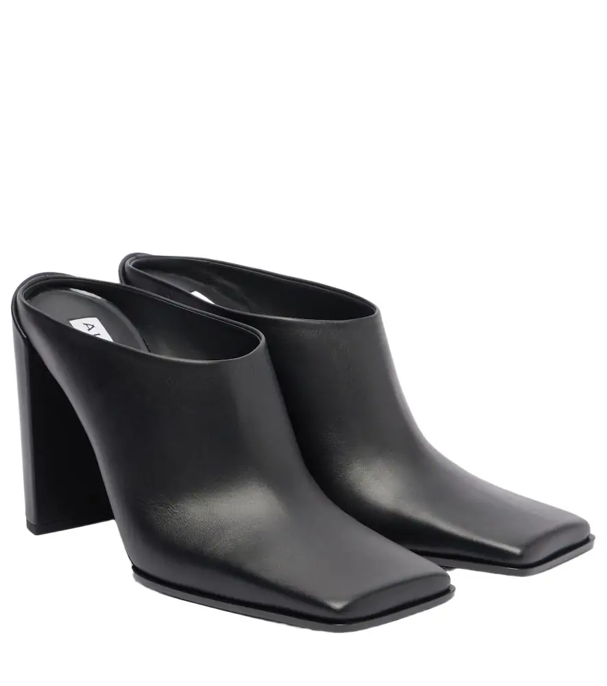 Alaia Alaïa 90 leather mules