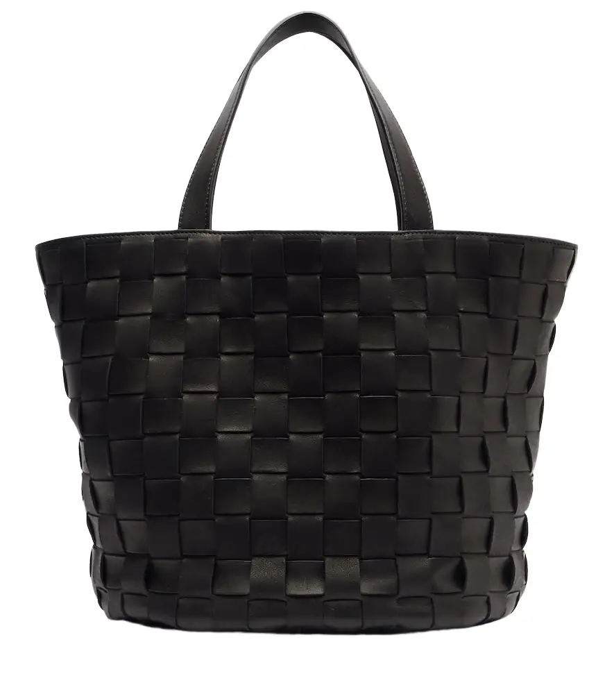 The Row Sisal leather tote bag
