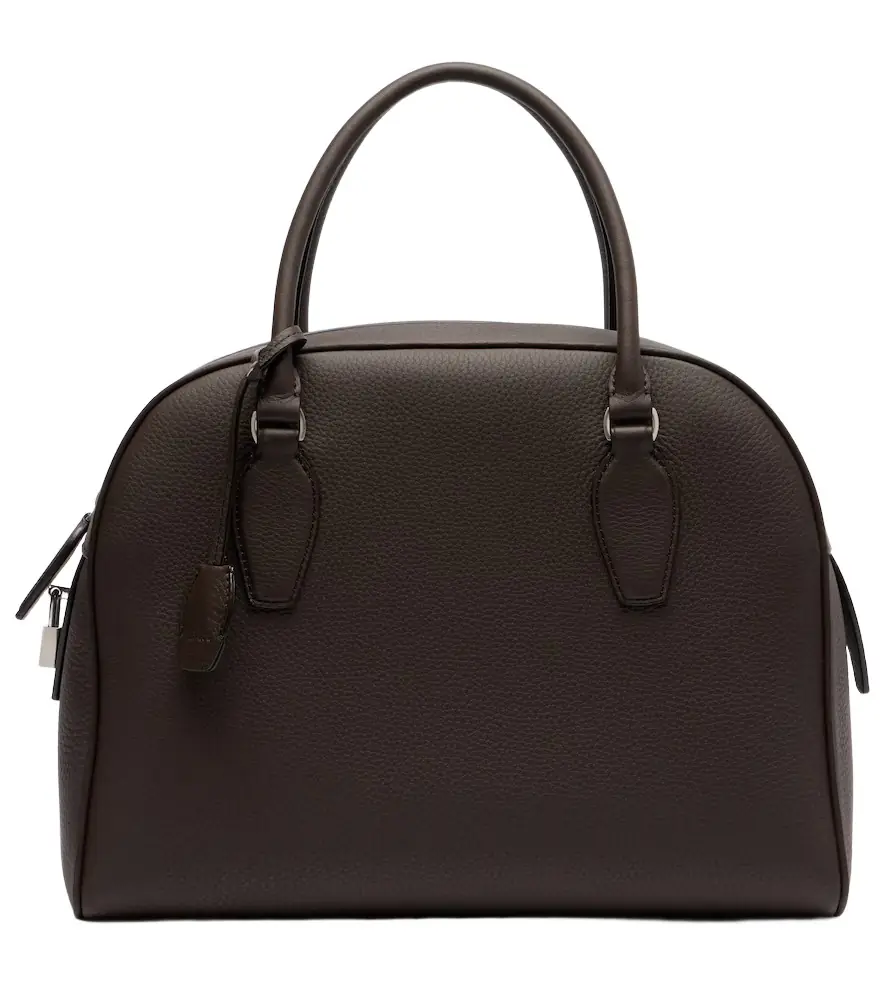 The Row India 12 leather tote bag