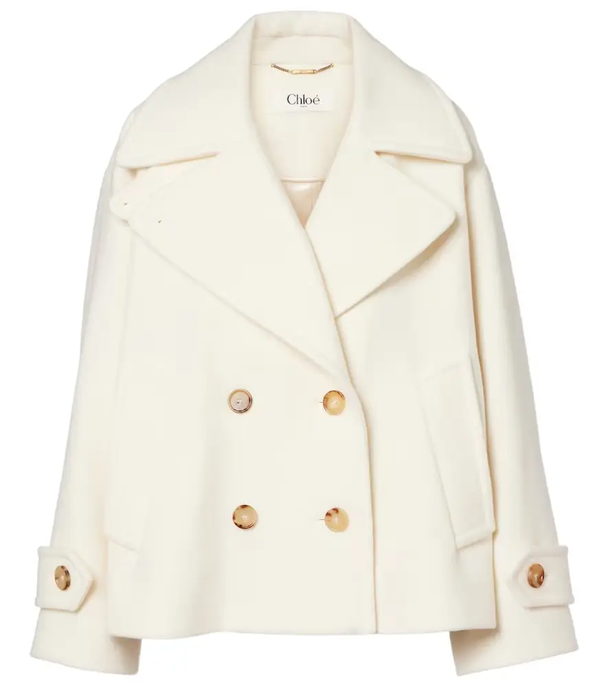 Chloe Chloé Oversized wool-blend coat