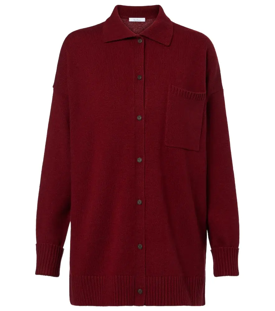 Max Mara Bull oversized cashmere cardigan