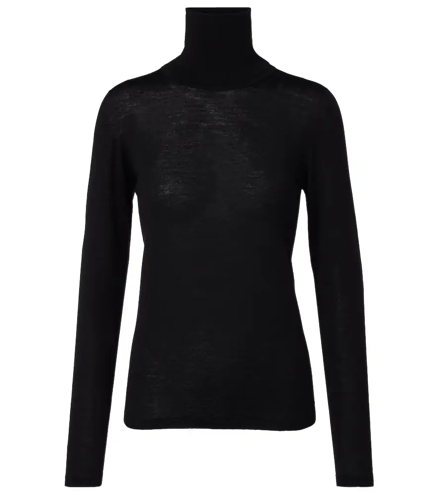 Max Mara Saluto virgin wool turtleneck sweater