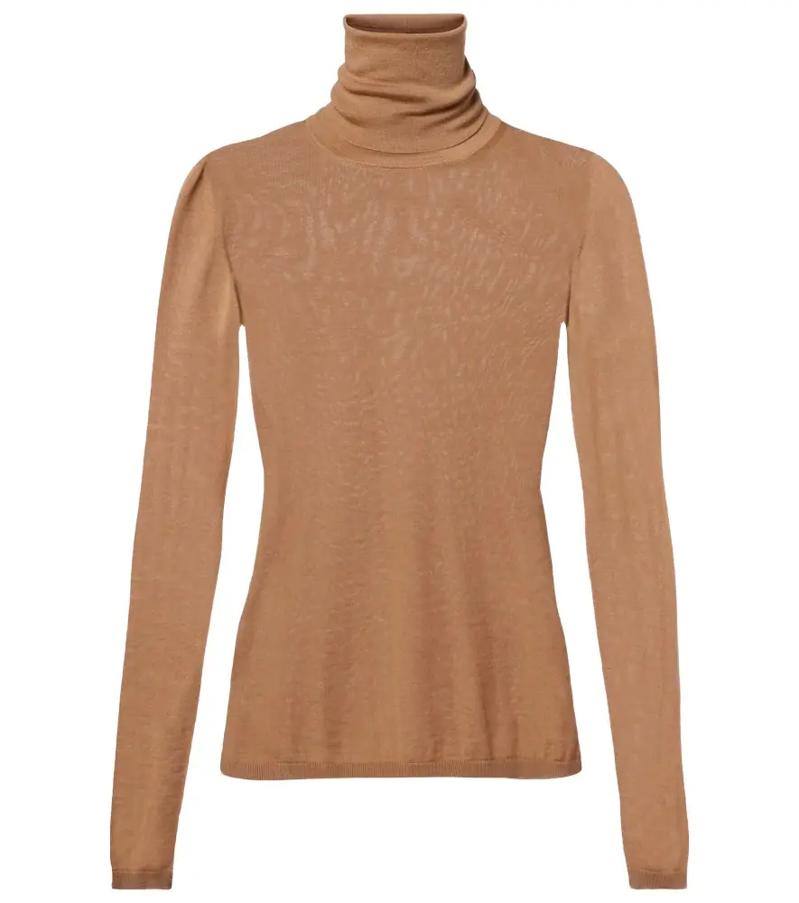 Max Mara Saluto virgin wool turtleneck sweater