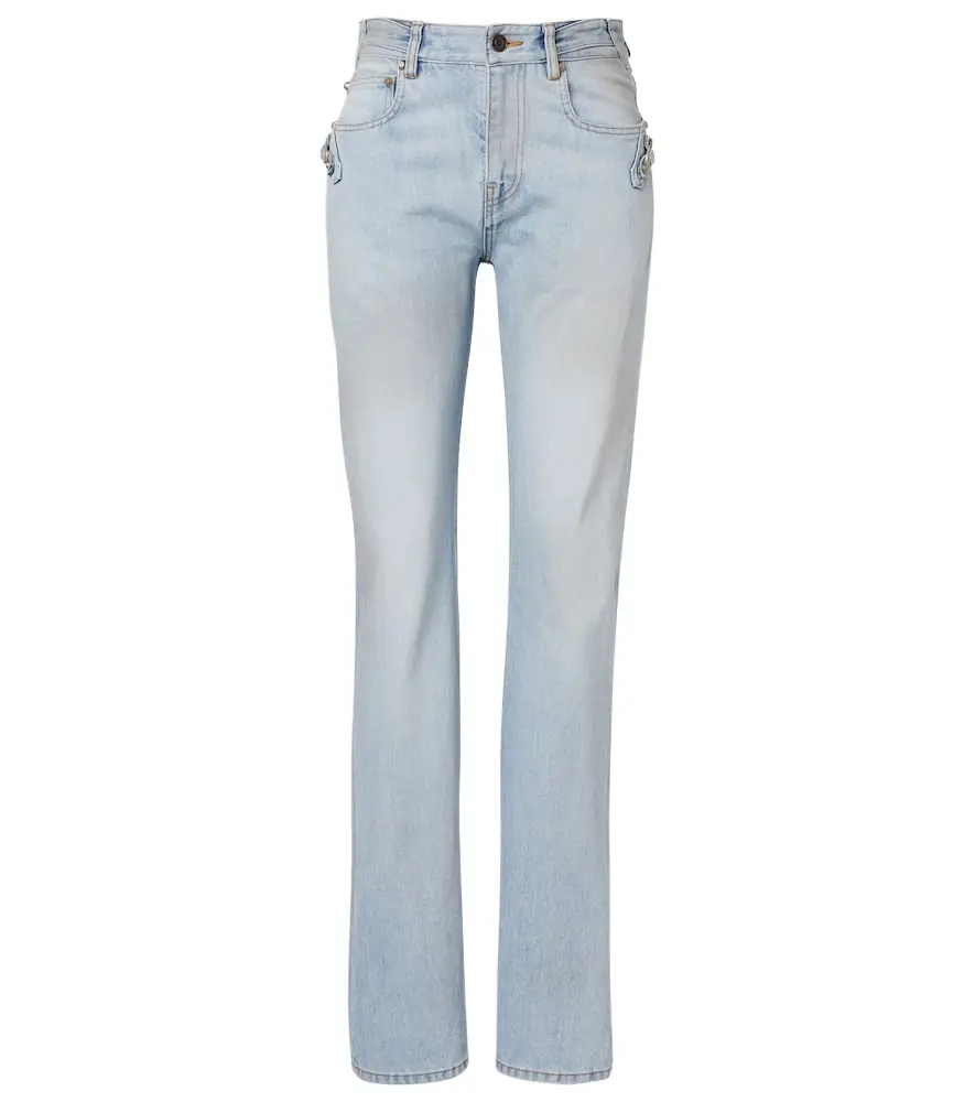 Balenciaga City low-rise straight jeans