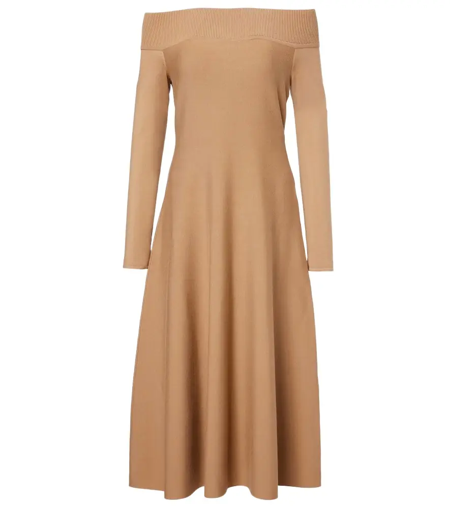 Ralph Lauren Collection Abrillong cashmere-blend midi dress