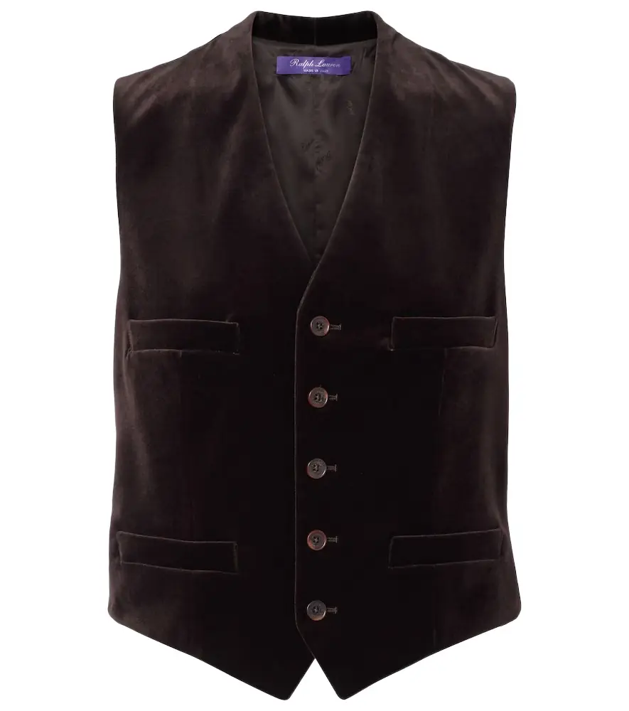 Ralph Lauren Collection Cotton-blend vest