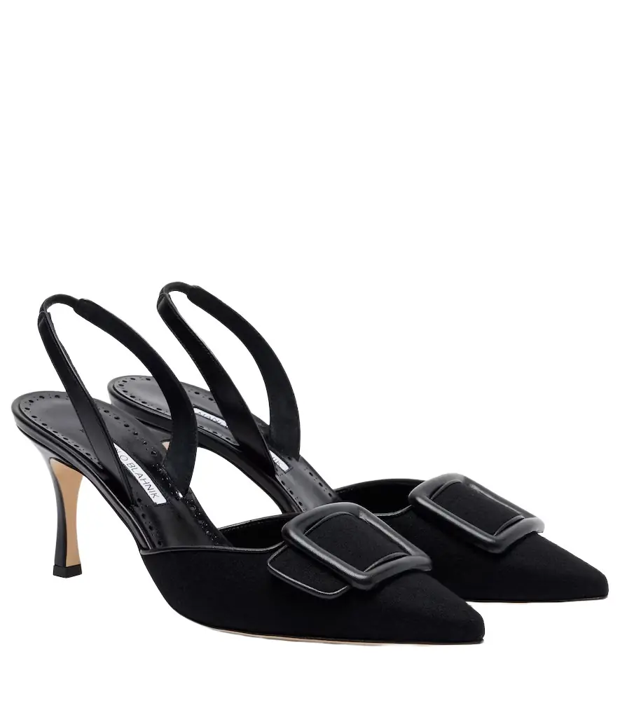 Manolo Blahnik Mayslibi 70 slingback pumps - Women's Shoes