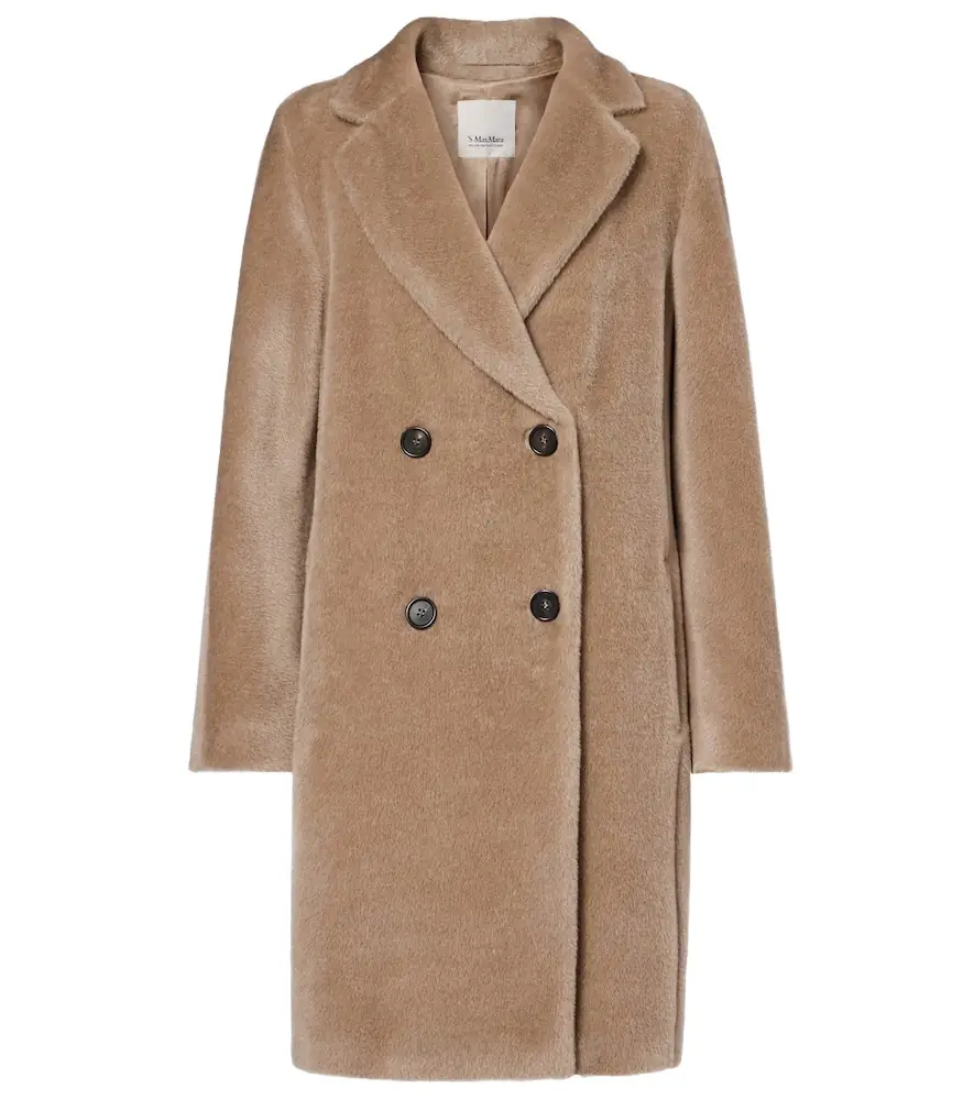 'S Max Mara Roseto alpaca and wool coat