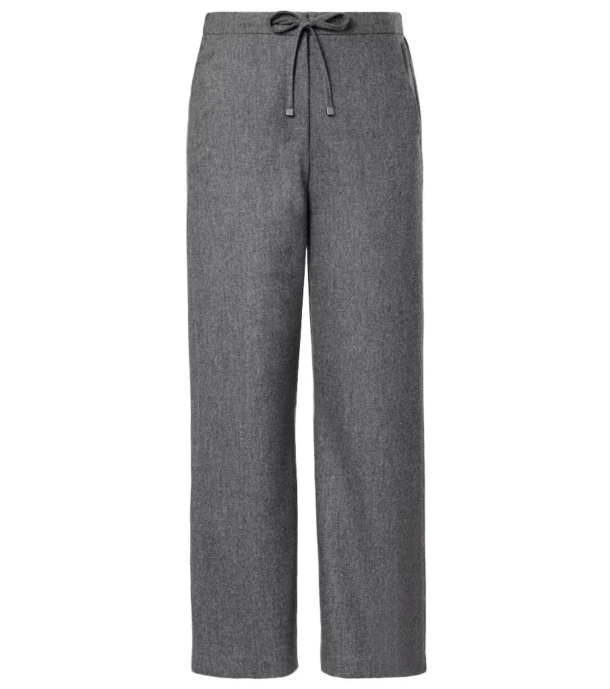 'S Max Mara Floria virgin wool wide-leg pants