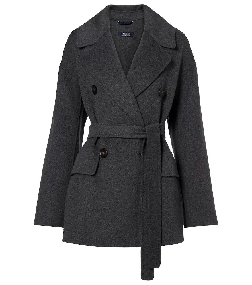 'S Max Mara Ornella belted virgin wool coat