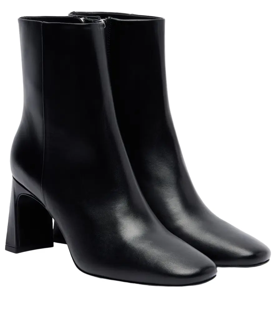 Souliers Martinez Karol 80 leather ankle boots
