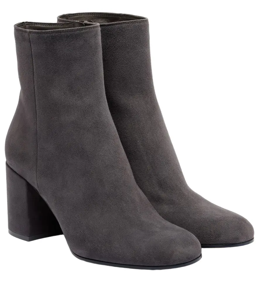 Gianvito Rossi Joelle 70 suede ankle boots