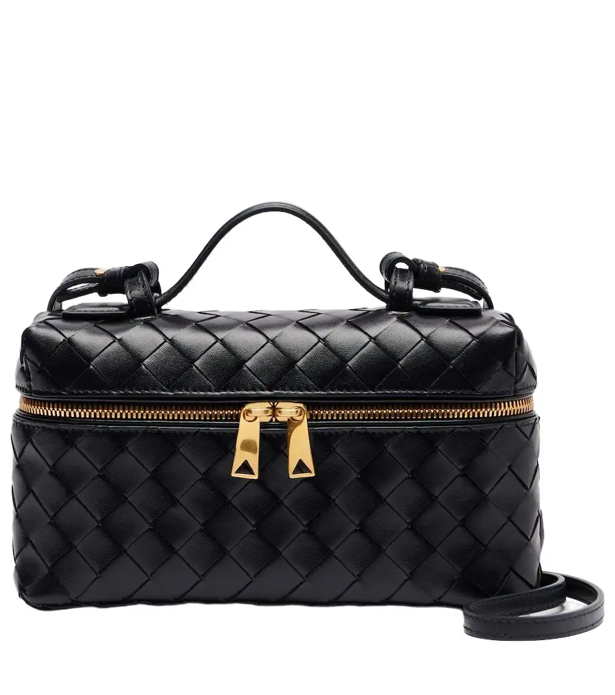 Bottega Veneta Bang Bang Intrecciato leather vanity bag