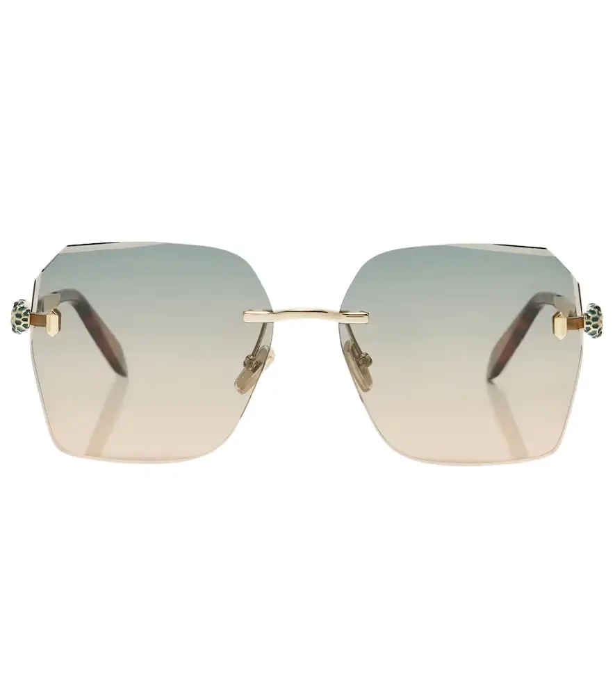 Bvlgari Serpenti Forever square sunglasses