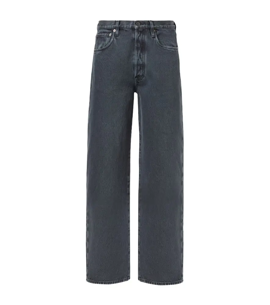 Prada High-rise wide-leg jeans