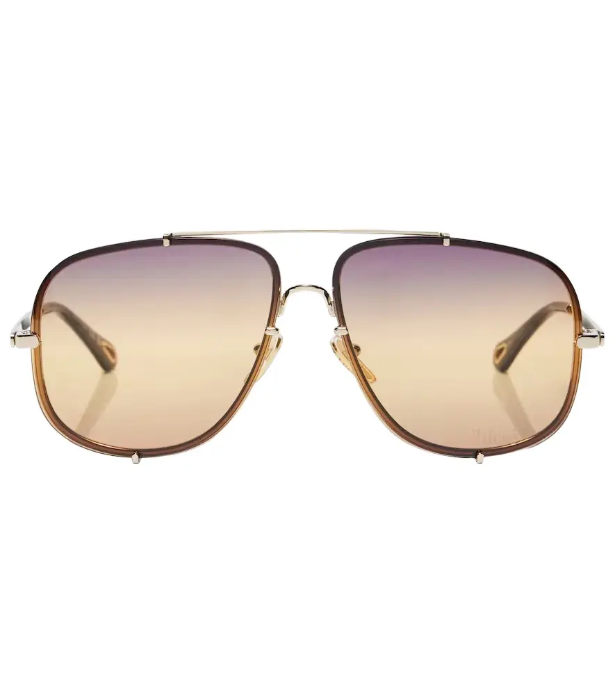 Chloe Chloé Aviator sunglasses