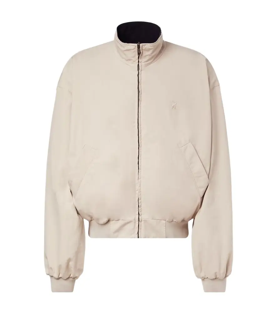 Balenciaga Reversible cotton-blend blouson jacket