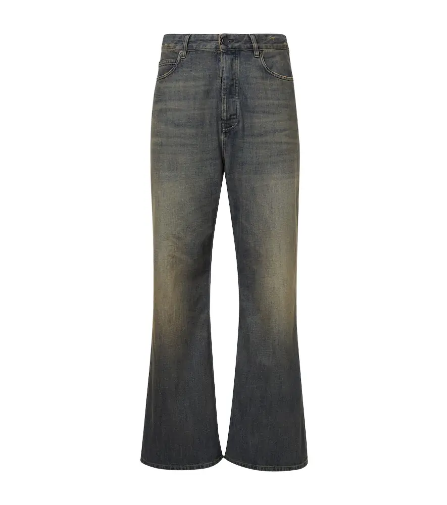 Balenciaga Faded wide-leg jeans