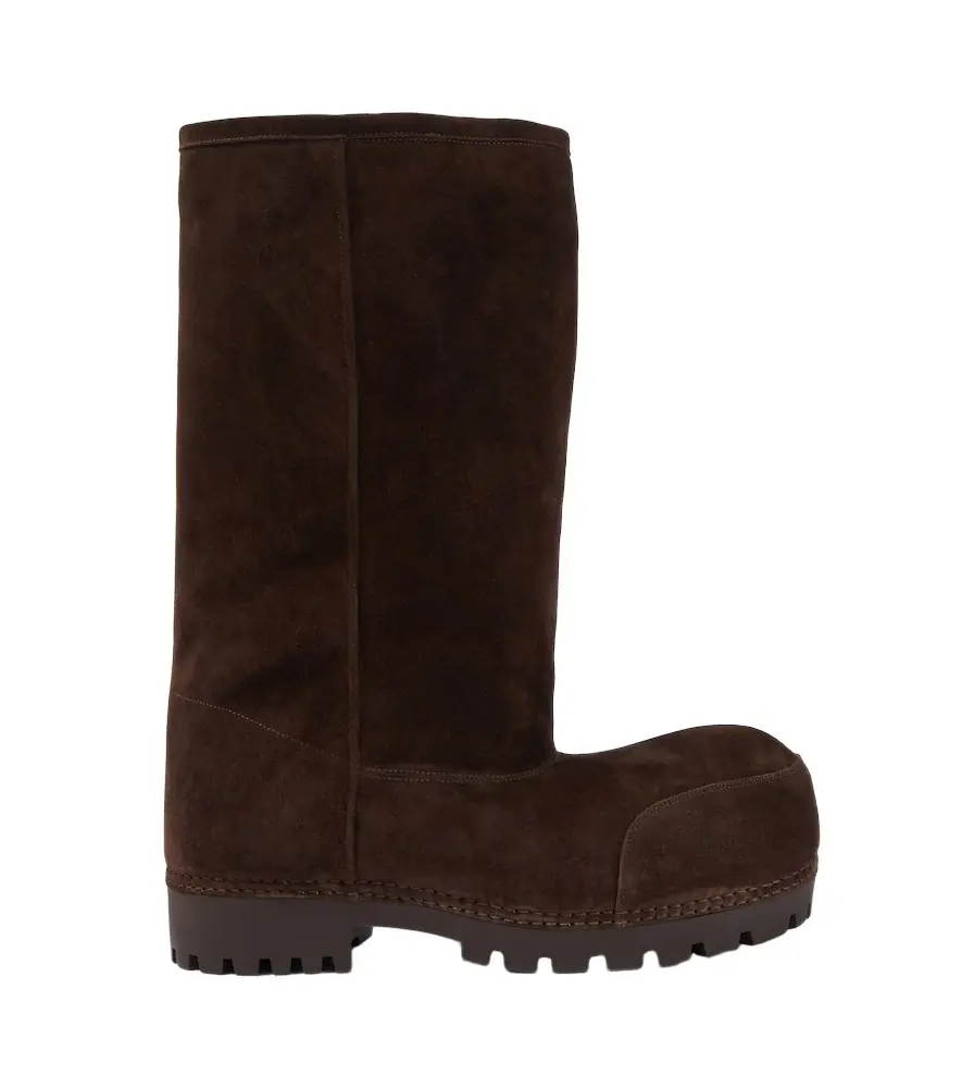 Balenciaga Alaska suede knee-high boots
