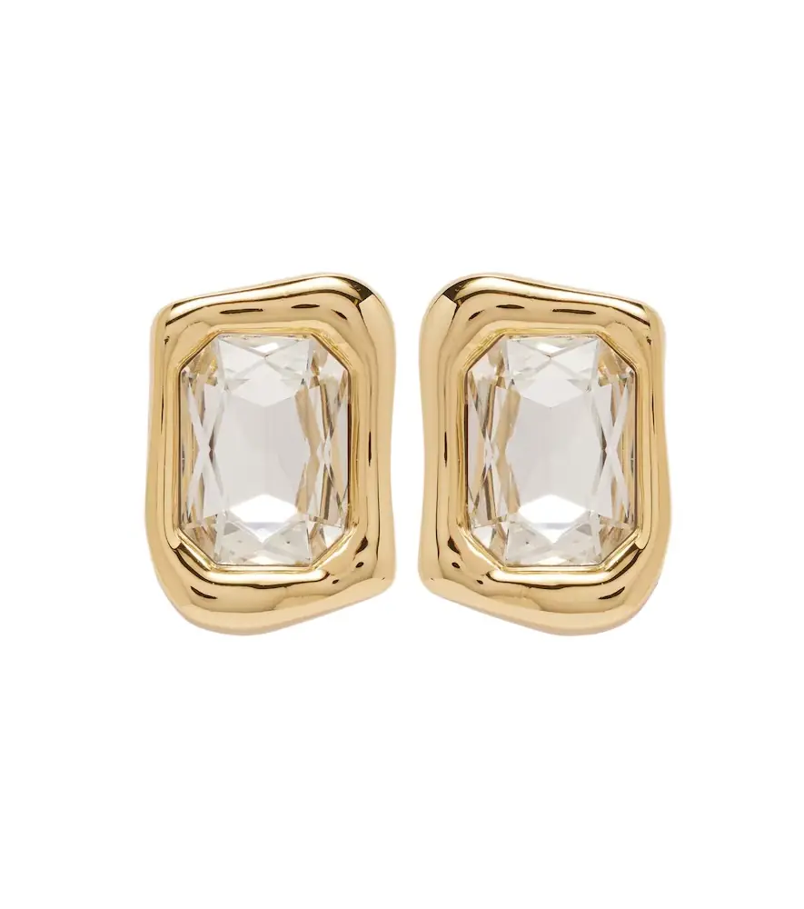 Jennifer Behr Caterina crystal-embellished earrings