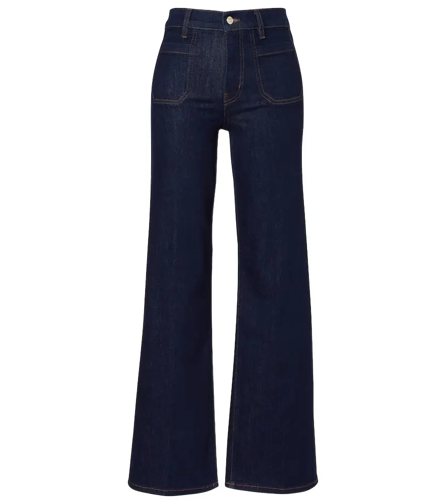 Frame Le Slim Palazzo wide-leg jeans