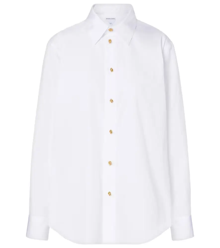 Bottega Veneta Knot cotton poplin shirt