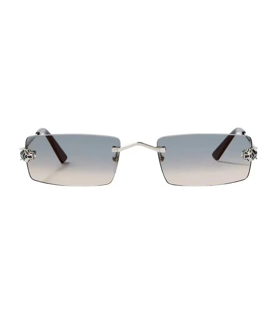 Cartier Eyewear Collection Panthère De Cartier rectangular sunglasses