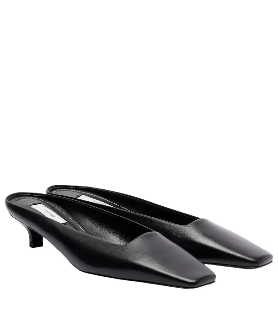 Toteme Leather mules