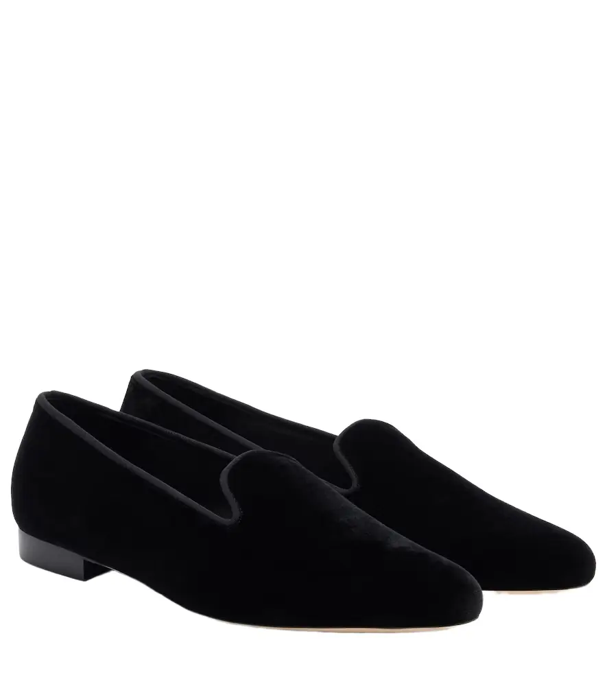 Toteme Velvet loafers